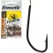 Frenetic FS600 fekete nikkel süllőző 4-es lapkás horog 10 db/csomag