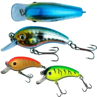 Frenetic Strucker sárga-zöld 5 cm 5 g crankbait wobbler