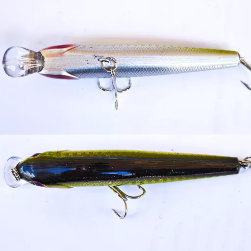 Frenetic Clanker ezüst-fekete 9 cm 10,8 g crankbait wobbler