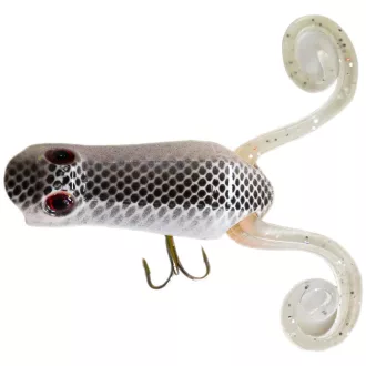   Frenetic béka Frogger fehér-szürke 5,5 cm 9 g béka műcsali