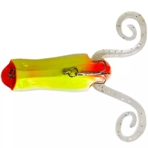 Frenetic béka Frogger fehér-szürke 5,5 cm 9 g béka műcsali
