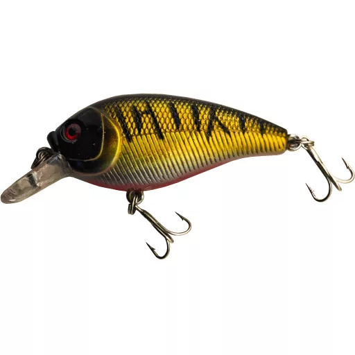 Frenetic Bomber//Csíkos arany-fekete 6,5 cm 10 g crankbait wobbler