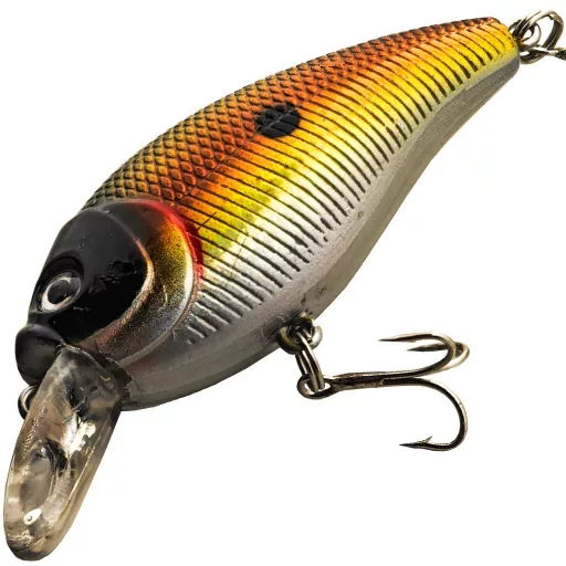 Frenetic Bomber///Pöttyös piros-arany-fekete 6,5 cm 10 g crankbait wobbler