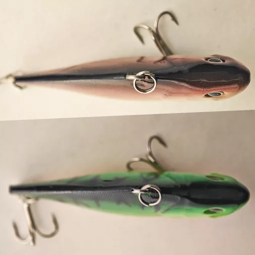 Frenetic Crosser zöld-sárga-fekete 7 cm 14 g terelőlapka nélküli wobbler