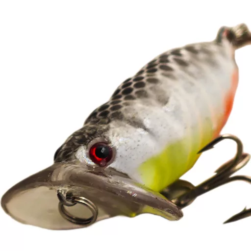 Frenetic Gruber fehér-szürke 4 cm 4 g popper