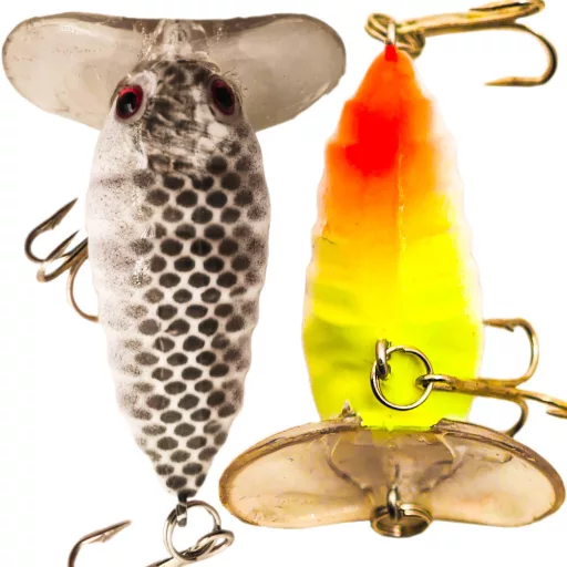 Frenetic Gruber fehér-szürke 4 cm 4 g popper