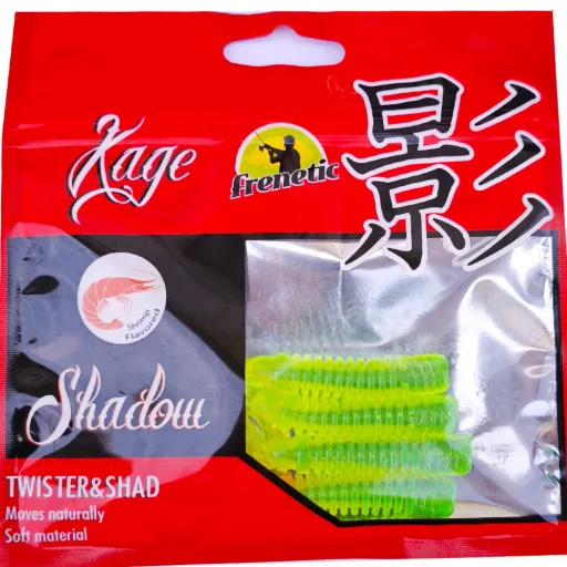 Frenetic fluo sárga 7,5 cm 5 db/csomag twister