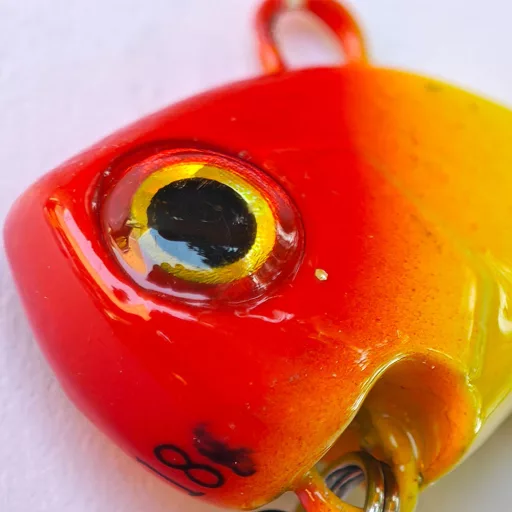 Frenetic ODA Bass 25+30 mm piros-sárga 10 g tail spinner