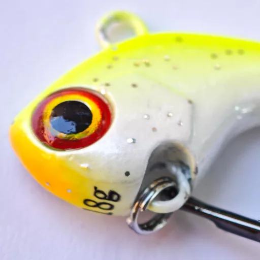 Frenetic ODA Bass 25+30 mm sárga-fehér 10 g tail spinner