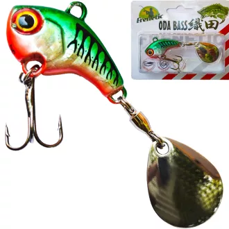 Frenetic ODA Bass 35+30 mm zöld 18 g tail spinner