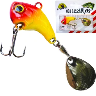 Frenetic ODA Bass 35+30 mm piros-sárga 18 g tail spinner