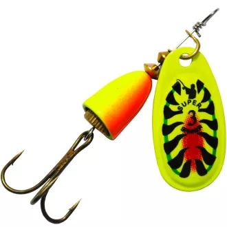   Frenetic 5SF0523 Tigris Mintás 2 fluo sárga 6 g 5 db/csomag körforgó villantó