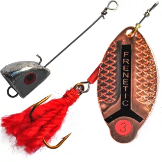  Frenetic 5TOPA01 2 6+ bronz 10 g 5 db/csomag körforgó villantó