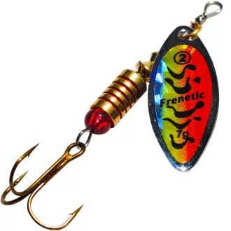   Frenetic 5TOPA15 2 tricolor zebra 7 g 5 db/csomag körforgó villantó
