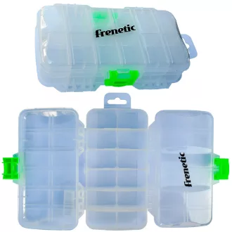   Frenetic #0 Kétirányba Nyíló Twisteres Wobbleres 23 × 13 × 6,1 mm műcsalis doboz