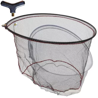 Frenetic Pure Black 65 × 55 cm gumírozott merítőfej