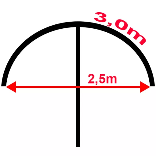 Frenetic terepszínű ernyő 300 cm