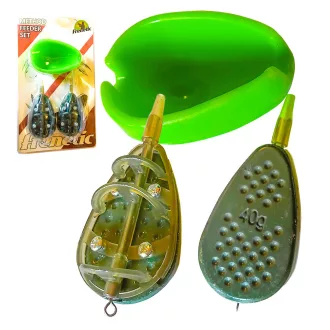   Frenetic Inline gumi töltővel method kosár szett 40 g 2 db kosár + töltő