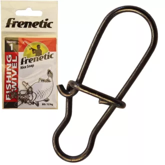 Frenetic Pergető 1 fekete fastlock kapocs 10 db/csomag