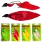 Mepps / Mister Twister Mepps/Mister Twister WAVE-E TAIL Mepps jig + Mister gumi piros 10 cm 8 g 1 db swimbait