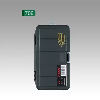   Meiho Versus VS-706 műanyag 186 × 103 × 34 mm műcsalis doboz