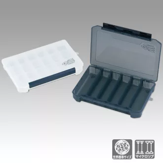   Meiho Versus VS-3037ND Füst műanyag 275 × 187 × 43 mm aprócikkes doboz
