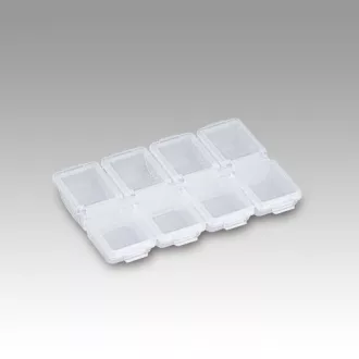   Meiho FB-8 zseb ű műanyag dobozka 86 × 64 × 13 mm aprócikkes doboz