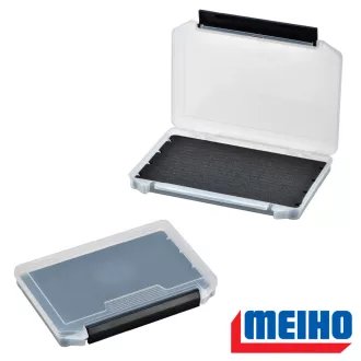   Meiho Slit form case form 3010NS jigfej és műcsali tartó 205 × 145 × 25 mm műcsalis doboz