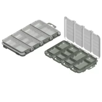   Meiho QUATRO CASE J összepattintós műanyag 175 × 105 × 18 mm aprócikkes doboz