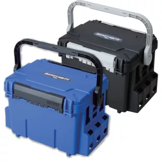   Meiho Bucket Mouth BM-7000 műanyag 475 × 335 × 320 mm fekete pergető láda