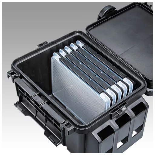 Meiho Light Game Case 3010 gumitartó műanyag 175 × 105 × 18 mm műcsalis doboz