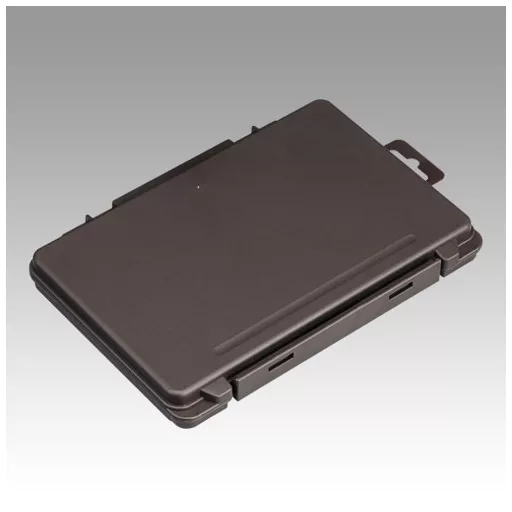Meiho Free Board Case 3010A szivacsos szerelék és műcsali tartó 175 × 105 × 18 mm barna műcsalis doboz