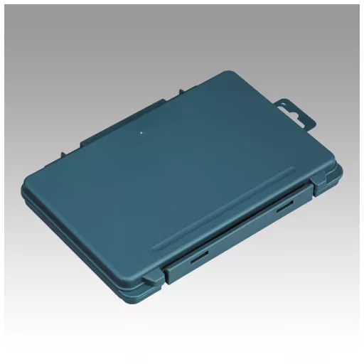 Meiho Free Board Case 3010A szivacsos szerelék és műcsali tartó 175 × 105 × 18 mm zöld műcsalis doboz