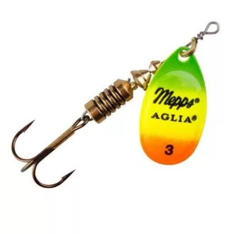   Mepps AGLIA FLUO Tiger 1 arany 3,5 g 3 db/csomag körforgó villantó