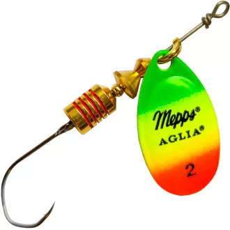 Mepps AGLIA FLUO HS Tiger 2 arany 4,5 g körforgó villantó