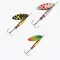 Mepps AGLIA Long Heavy Citrom 2 fluo fekete 16 g 3 db/csomag körforgó villantó