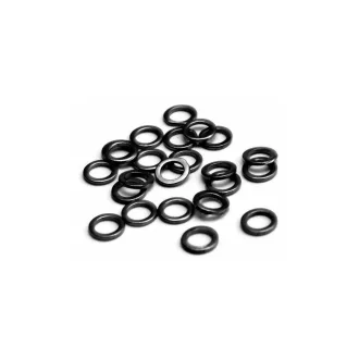   Carp Zoom Előkegyűrű Ø 3 mm matt fekete horoggyűrű 25 db/csomag
