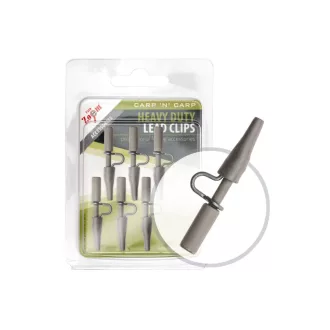  Carp Zoom Extra erős + gumihüvely zöld ólomkapocs 6 db/csomag