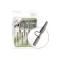 Carp Zoom Extra erős + gumihüvely zöld ólomkapocs 6 db/csomag