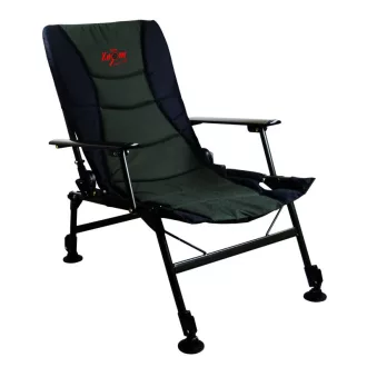   Carp Zoom N2 Komfort karfás horgászszék, 50 × 50 × 35/88 cm, zöld max 80 kg
