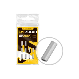   Catzoom krimpelő hüvely Ø 1 × 10 mm krimpelő hüvely 10 db/csomag