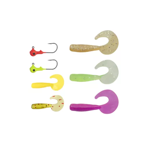 PredatorZ Start-1 szett, 0,5–1,, , 19+ népszerű színek 1,7 g 4 db/csomag twister