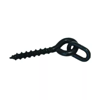   Carp Zoom Pop up csavar ovális karikával 12 mm fekete csalicsavar 10 db/csomag