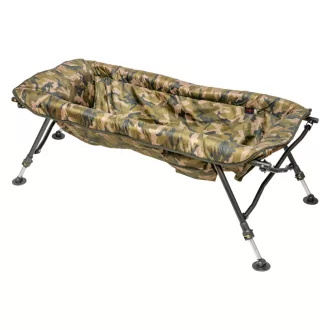   Carp Zoom Camo 125 × 60 cm állítható lábas pontybölcső