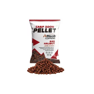 Carp Zoom Red Halibut Pellet Halibut 8 mm 800 g etetőpellet