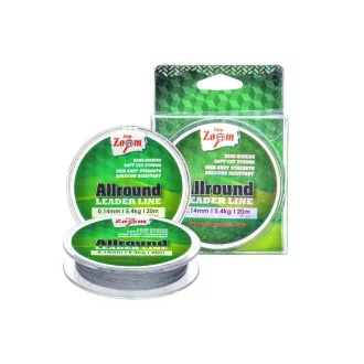   Carp Zoom Allround o 0,18 mm 20 m 6,9 kg szürke fonott előkezsinór