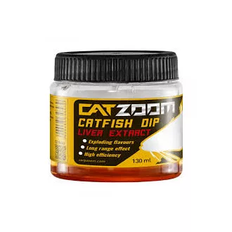 Catzoom Catfish Aromafolyadék Májkivonat Barna dip 130 ml