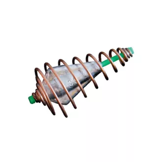 Carp Zoom Kúpos ólommal spirál etetőkosár 60 g 1 db