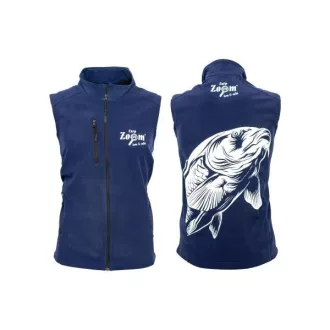 Carp Zoom Softshell sötétkék M mellény