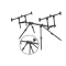 Carp Zoom Maximal 2in1 3 botos rod pod